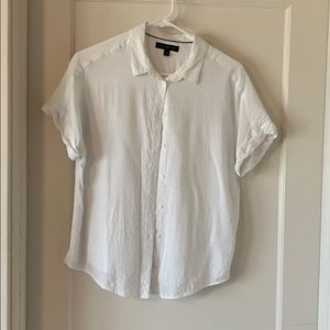 Seersucker button up